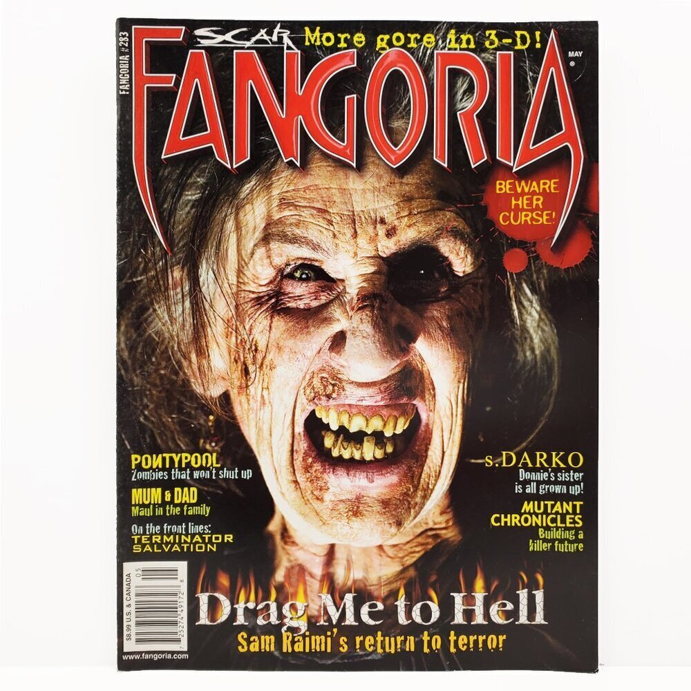 Fangoria Magazine #283 May 2009 S. Darko Terminator Drag Me To Hell Raimi